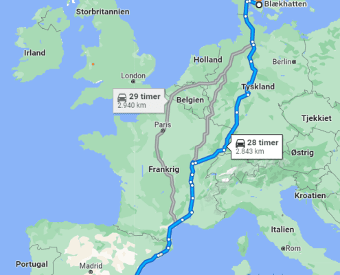 Fra Spanien til Fyn
