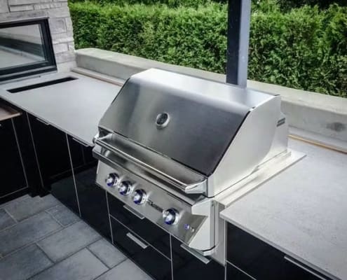 Dekton udekøkken - Sirocco